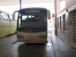 COMES-Scania Irizar abgestellt an der Busstation von Ronda am 30.4.16