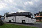 Scania Irizar von Kanada Busz aus Ungarn in Krems gesehen.