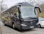 Scania Irizar von  TAJHMAN Tours  aus Maribor unterwegs in Wien im November 2019