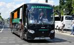 Scania Omni Express von Allmendinger Reisen aus Göppingen, B-W bei der Bus Demo inBerlin am 17.06.2020.
