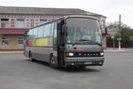 setra-200er-serie/524716/alter-setra-reisebus-am-bahnhof-in Alter Setra Reisebus am Bahnhof in Rudnytsia am 11.10.2016 in der Ukraine.