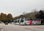 Setra 300er-Serie/437171/setra-315-hdh-von-zellinger-reisen Setra 315 HDH von Zellinger Reisen aus sterreich am 19.10.2014 in Krems.