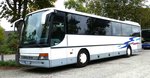 Setra 300er-Serie/522875/setra-reisebus-steht-auf-der-veterama-parkplatz-in Setra-Reisebus steht auf der Veterama-Parkplatz in Mannheim im Oktober 2016