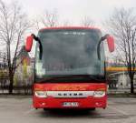 SETRA S417 GT-HD von ARZT Reisen aus Deutschland am 29.3.2013 in Krems an der Donau.