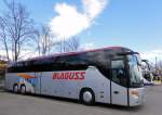 SETRA 417 GT-HD von BLAGUSS Reisen aus Wien am 13.4.2013 in Krems an der Donau gesehen.