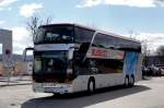 Setra 400er-Serie/273885/setra-431-dt-von-blaguss-reisen SETRA 431 DT von BLAGUSS Reisen aus Wien am 13.4.2013 in Krems an der Donau gesehen.