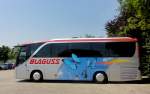 SETRA 411 HD von BLAGUSS Busreisen / sterreich am 19.6.2013 in Krems an der Donau.