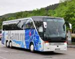 Setra 416 HDH von Lippe Bus GmbH. aus Deutschland am 17.Mai 2014 in Krems.