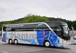Setra 416 HDH von Lippe Bus GmbH. aus Deutschland am 17.Mai 2014 in Krems.