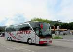 Setra 417 HDH von Laister Reisen aus sterreich am 2.Juni 2014 in Krems gesehen.