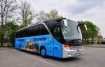 Setra 400er-Serie/450557/setra-415-hd-von-bus- Setra 415 HD von Bus & Reisen Schwerin am 30.4.2015 in Krems.
