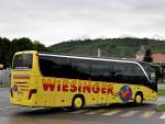 Setra 415 HD von Wiesinger Reisen aus sterreich am 20.5.2015 in Krems.