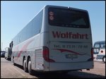 Setra 416 GT-HD von Wolfahrt aus Deutschland im Stadthafen Sassnitz.