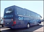 Setra 415 GT-HD von GFB-Reisen aus Deutschland im Stadthafen Sassnitz.