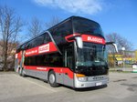 Setra 400er-Serie/509898/setra-431-dt-von-blaguss-reisen Setra 431 DT von Blaguss Reisen aus Wien in Krems gesehen.