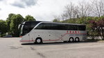 Setra 416 HDH von Frank Bus aus Niedersterreich in Krems gesehen.