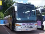 Setra 415 GT-HD von Dittmar aus Deutschland im Stadthafen Sassnitz am 02.07.2014