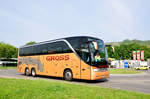 Setra 400er-Serie/531642/setra-415-hdh-von-gross-busreisen Setra 415 HDH von Gross Busreisen aus Italien in Krems unterwegs.