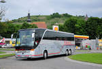 Setra 400er-Serie/539772/setra-417-hdh-von-frank-bus Setra 417 HDH von FRANK Bus aus Niedersterreich in Krems unterwegs.