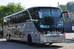 Setra 417 HDH von Schfer Reisen aus der BRD in Krems gesehen.