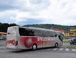 Setra 400er-Serie/551335/setra-415-gt-hd-von-stelzeneder-reisen Setra 415 GT-HD von Stelzeneder Reisen aus der BRD in Krems gesehen.