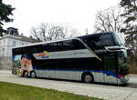 Setra 400er-Serie/600528/setra-431-dt-von-sab-tours Setra 431 DT von SAB Tours aus Linz/Obersterreich in Krems.