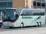 Setra 400er-Serie/644677/setra-416-hdh-von-heideker-aus Setra 416 HDH von Heideker aus Deutschland im Stadthafen Sassnitz.