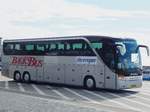 Setra 417 HDH von Baeks Bus aus Dänemark im Stadthafen Sassnitz.