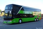 Groeger Reisen (FlixBus) aus Hattingen ~ EN-GR 2100 ~ Setra 431 DT ~ 27.08.2016 in Stuttgart