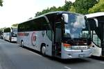 Setra S 415 HD von Peter Krautscheid und Söhne GmbH Omnibusbetrieb aus Hennef NRW bei der Bus Demo in Berlin am 17.06.2020.