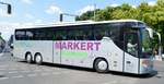 Setra S 416 GT-HD von Markert Busreisen aus Bingen, Rheinland-Pfalz bei der Bus Demo in Berlin am 17.06.2020.