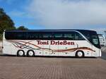 Setra 416 HDH von Bustouristik Toni Drießen aus Deutschland in Sassnitz.