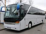 Setra 415 HD von OVK Bustrade & Travelservice aus Deutschland in Neubrandenburg.