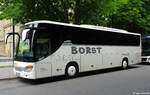 Setra 400er-Serie/840566/borst-busreisen-aus-poppenlauer--kg-am Borst Busreisen aus Poppenlauer | KG-AM 760 | Setra 415 GT-HD | 17.06.2018 in Stuttgart