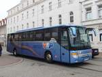 Setra 416 GT der Verkehrsgesellschaft Ludwigslust-Parchim mbH in Schwerin.