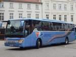 Setra 416 GT der Verkehrsgesellschaft Ludwigslust-Parchim mbH in Schwerin.