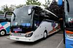 Setra 516 HD von Eurobus aus der Schweiz im Juni 2015 in Krems.