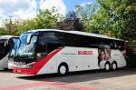Setra 516 HD von Blaguss Reisen aus der SK im Juni 2015 in Krems.