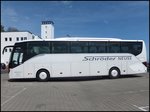 Setra 515 HD von Schröder Neuss aus Deutschland im Stadthafen Sassnitz.