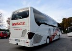 Setra 515 HD von Vogl Reisen aus der BRD in Krems gesehen.