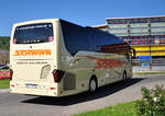 Setra 515 HD von SCHWAB Reisen aus sterreich in Krems gesehen.