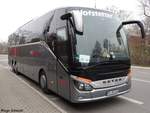 Hofstetter Reisen aus Bad Endorf ~ RO-BK 606 ~ Setra 516 HD ~ 19.03.2016 in Stuttgart