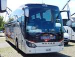 Setra 516 HD von Eurobus/Knecht aus der Schweiz am Europark Rust.