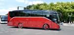 Setra S 511 HD von Schrer Reisen aus Radeberg Sachsen bei der Bus Demo in Berlin am 17.06.2020.