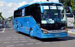 Setra S 515 HD Omnibusunternehmen Frank Dhne aus Lichtenau Sachsen bei der Bus Demo in Berlin am 17.06.2020.