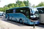 Setra S 515 HD Omnibusunternehmen Frank Dhne aus Lichtenau Sachsen bei der Bus Demo in Berlin am 17.06.2020.