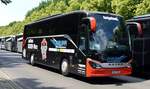 Setra S 515 HD von Philippi aus Mücke, Hessen bei der Bus Demo in Berlin am 17.06.2020.