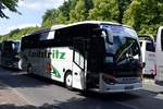 Setra S 515 HD von Wilhelm Leibfritz GmbH & Co KG aus Sonnenbühl B-W bei der Bus Demo in Berlin am 17.06.2020.