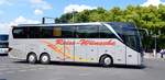 Setra S 515 HDH von Reise-Wnsche aus Sepnitz Sachsen bei der Bus Demo in Berlin am 17.06.2020.