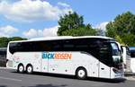 Setra S 516 HD von Bertold Bick aus Bad Enstal, Hessen bei der Bus Demo in Berlin am 17.06.2020.